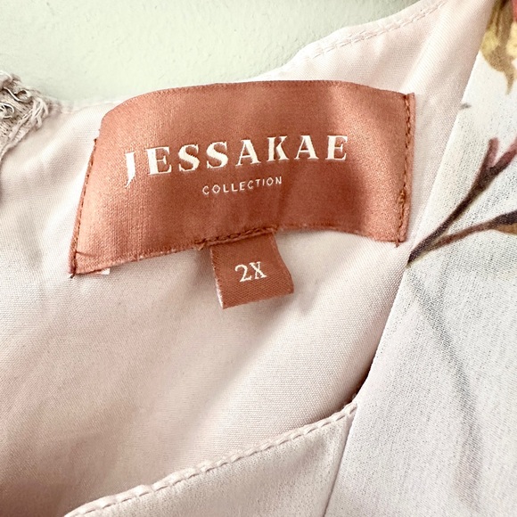 JessaKae Pepa Dress, Blush, Size 2X - Picture 4 of 11